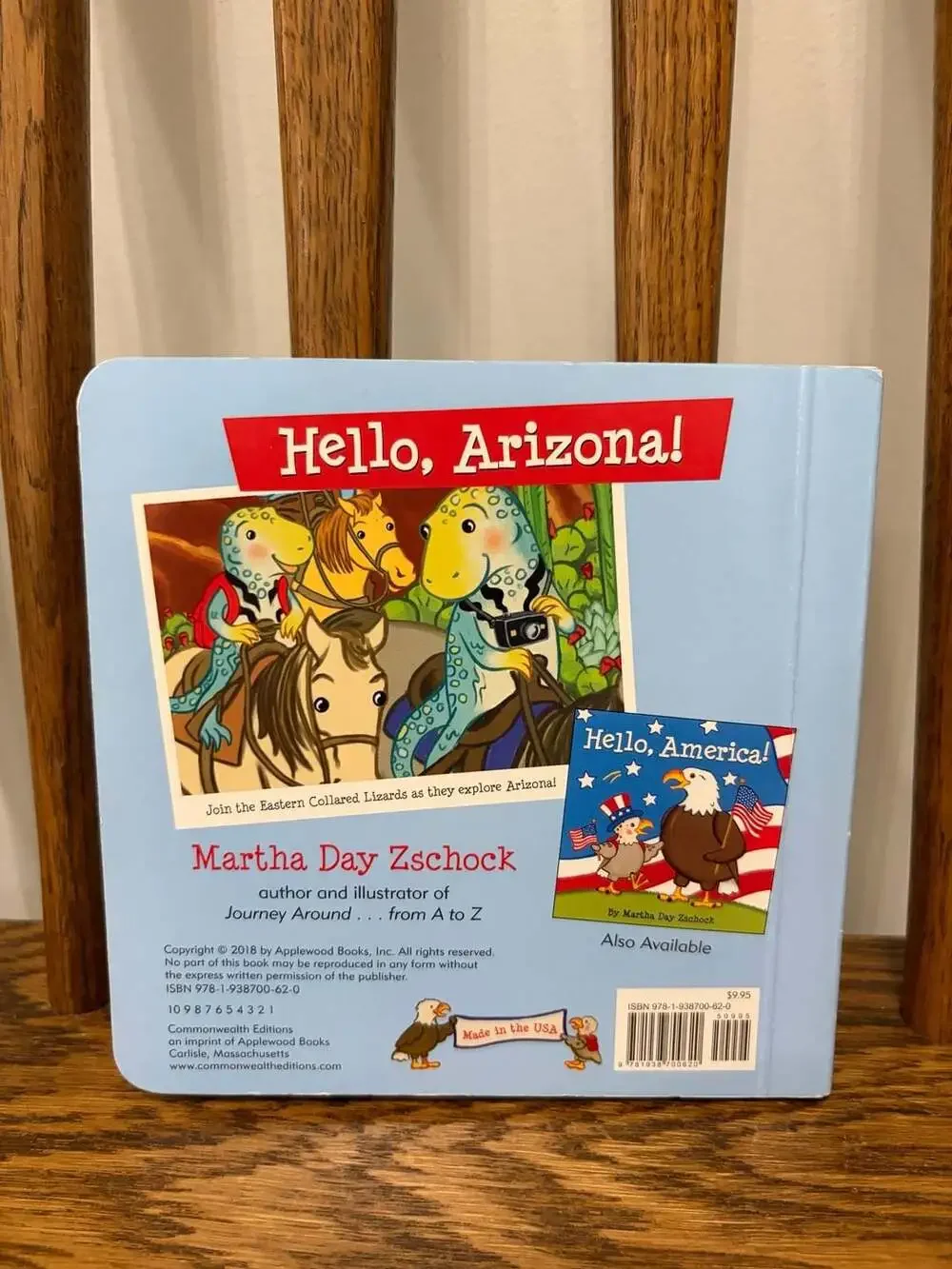 Hello, Arizona! Board Book by Martha Day Zschock